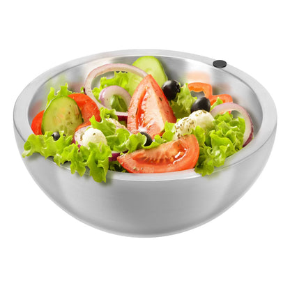 Premium Stainless Steel Salad Bowls - Perfect for Mixing, Serving, and Baking!
