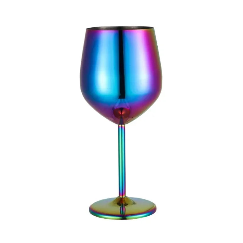 Experience Elegance with Our 500ML Unbreakable Stainless Steel Goblet - Perfect for Red Wine, Cocktails, and More!