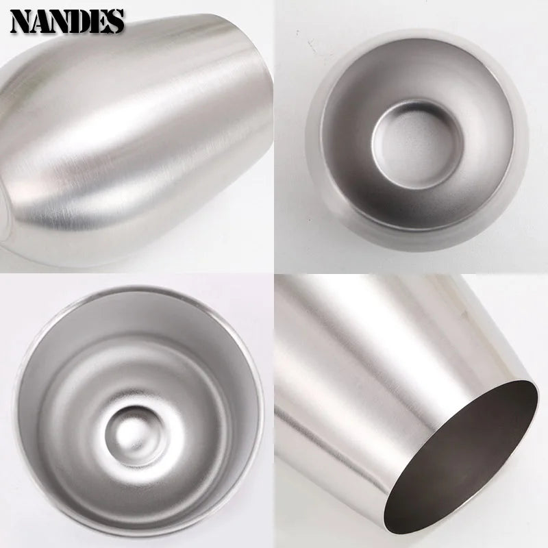Elevate Your Drinking Experience with Our 500ml Stainless Steel Titanium Plated Beer Mug - Perfect for Any Occasion!