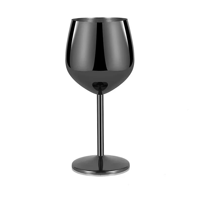 Experience Elegance with Our 500ML Unbreakable Stainless Steel Goblet - Perfect for Red Wine, Cocktails, and More!