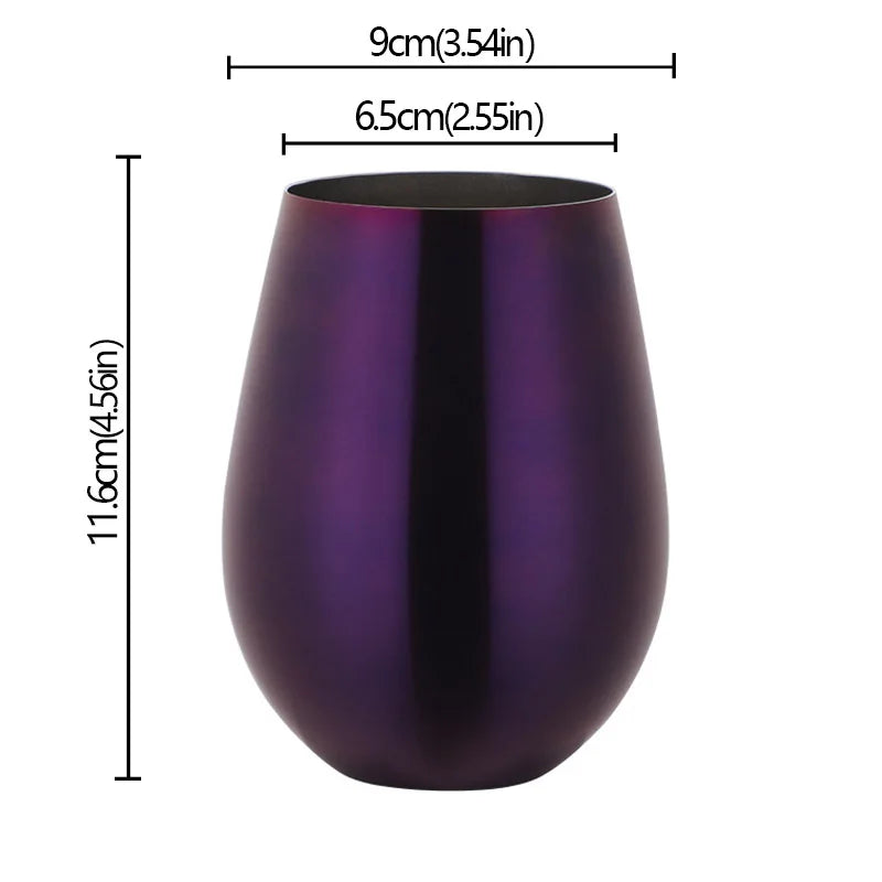 Elevate Your Drinking Experience with Our 500ml Stainless Steel Titanium Plated Beer Mug - Perfect for Any Occasion!