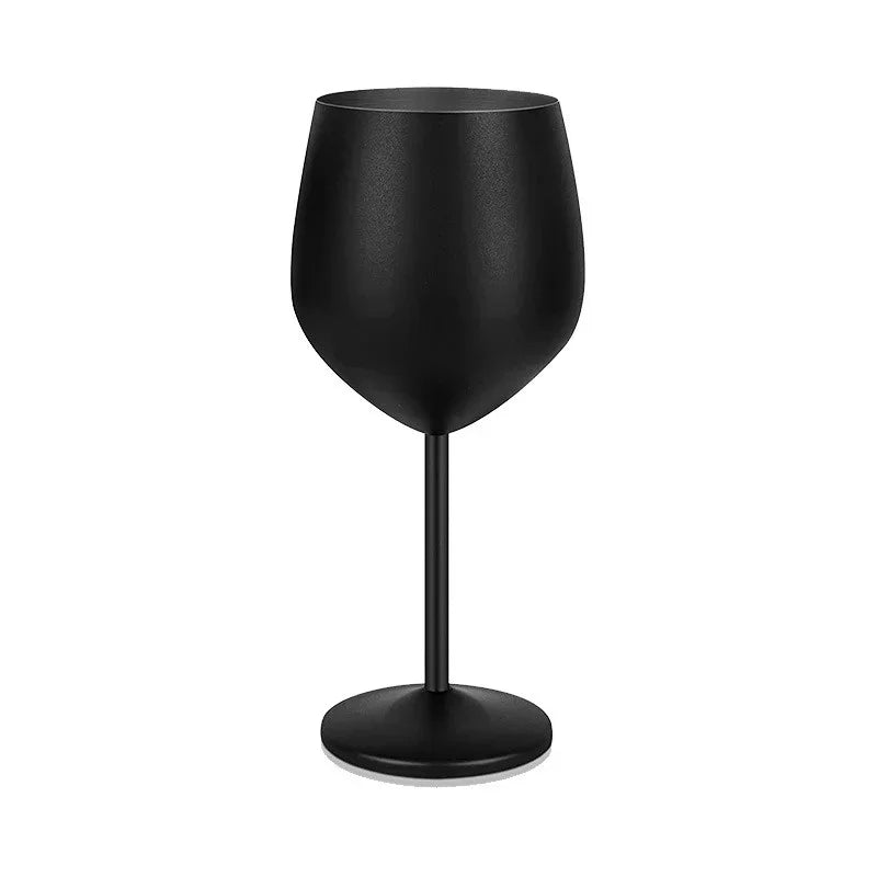 Experience Elegance with Our 500ML Unbreakable Stainless Steel Goblet - Perfect for Red Wine, Cocktails, and More!
