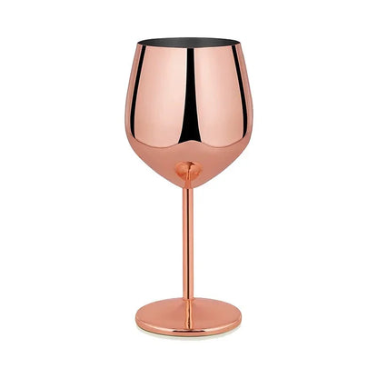 Experience Elegance with Our 500ML Unbreakable Stainless Steel Goblet - Perfect for Red Wine, Cocktails, and More!