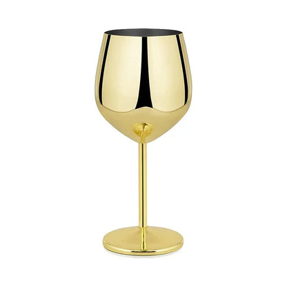 Experience Elegance with Our 500ML Unbreakable Stainless Steel Goblet - Perfect for Red Wine, Cocktails, and More!