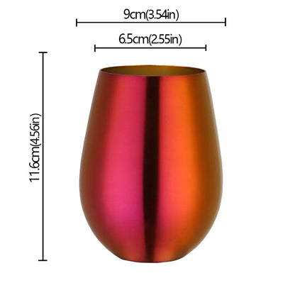 Elevate Your Drinking Experience with Our 500ml Stainless Steel Titanium Plated Beer Mug - Perfect for Any Occasion!